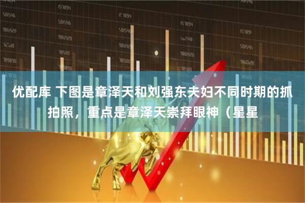 优配库 下图是章泽天和刘强东夫妇不同时期的抓拍照,重点是章泽天崇拜眼神(星星