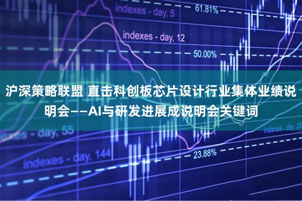 沪深策略联盟 直击科创板芯片设计行业集体业绩说明会——AI与研发进展成说明会关键词
